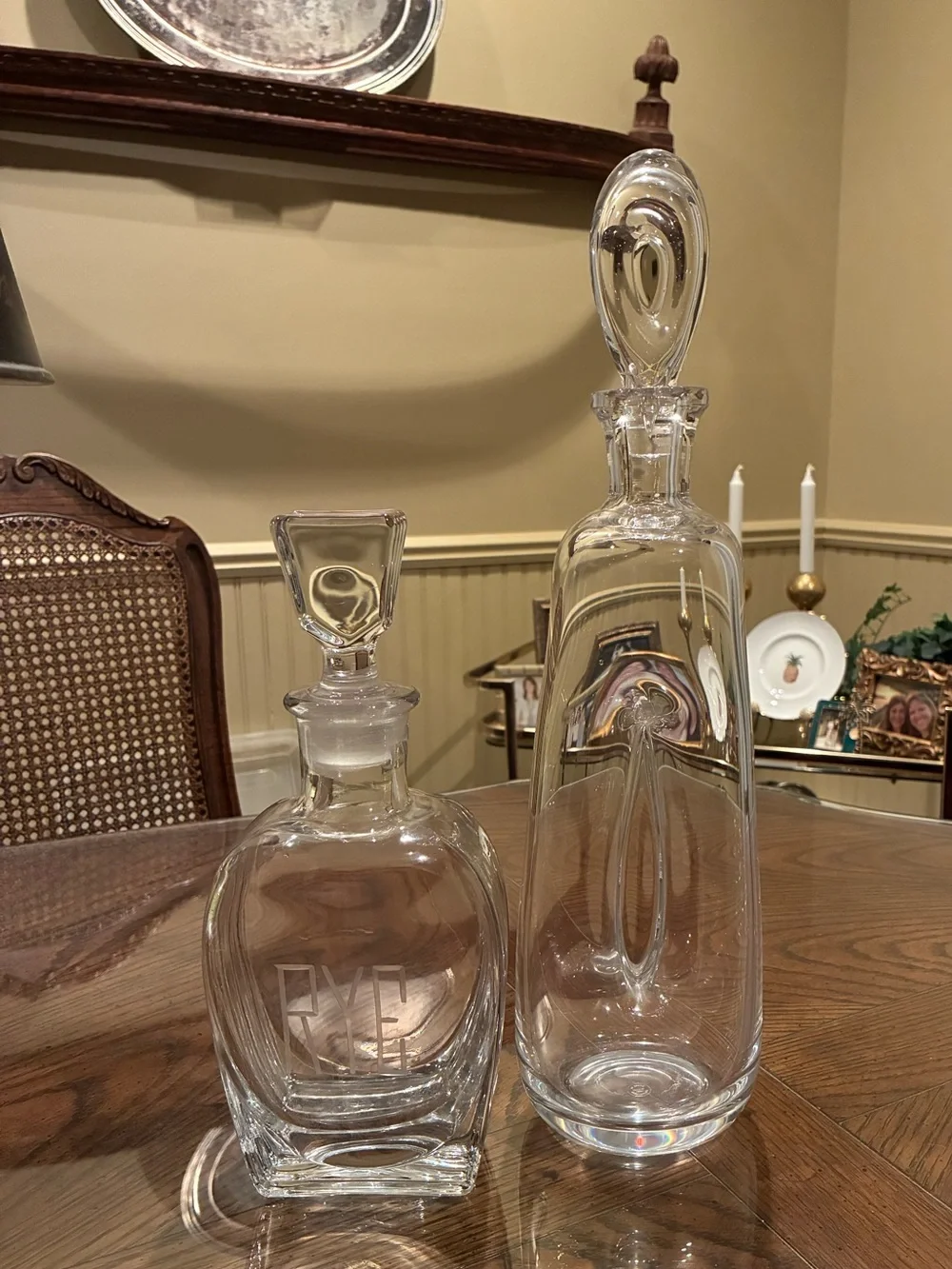 VINTAGE SVEND JENSEN & RYE liquor decanter